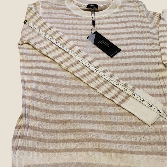 LINE - White Oak Striped Sweater - size M - Picture 10 of 10